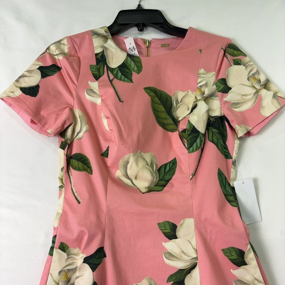 Mestiza New York Woman's Floral Midi Reversible Short Sleeve Midi Dress - Picture 3 of 5